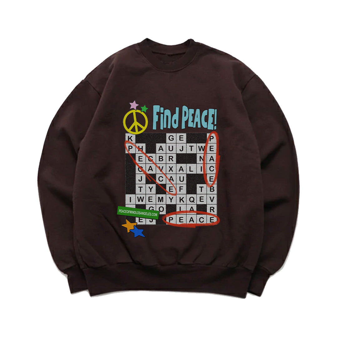 Find Peace Puzzle Sweatshirt