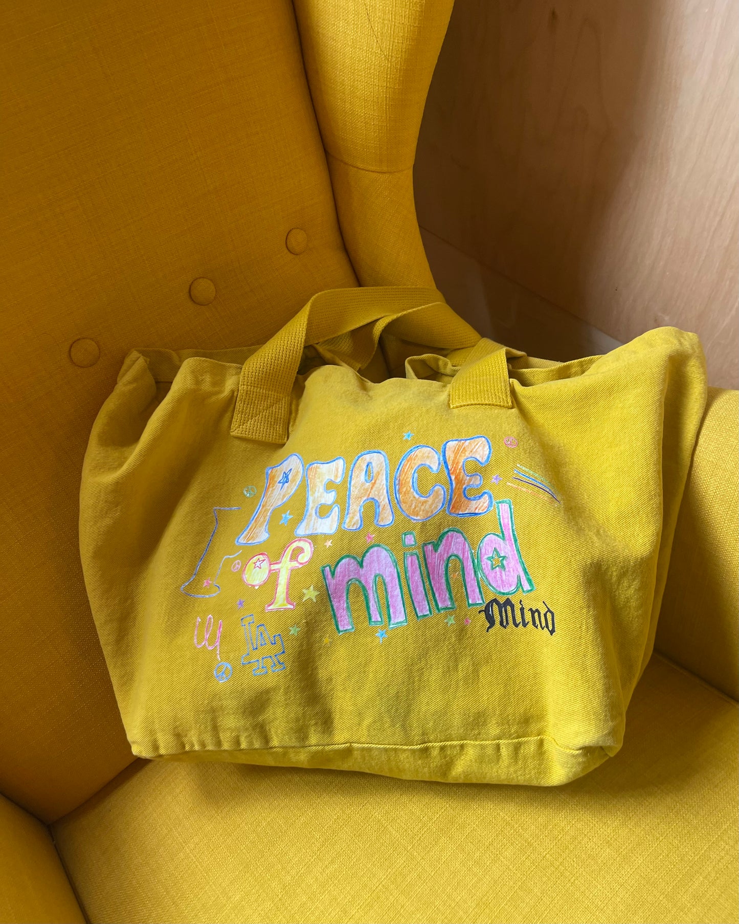 Peace Of Mind Drawing Essential Tote