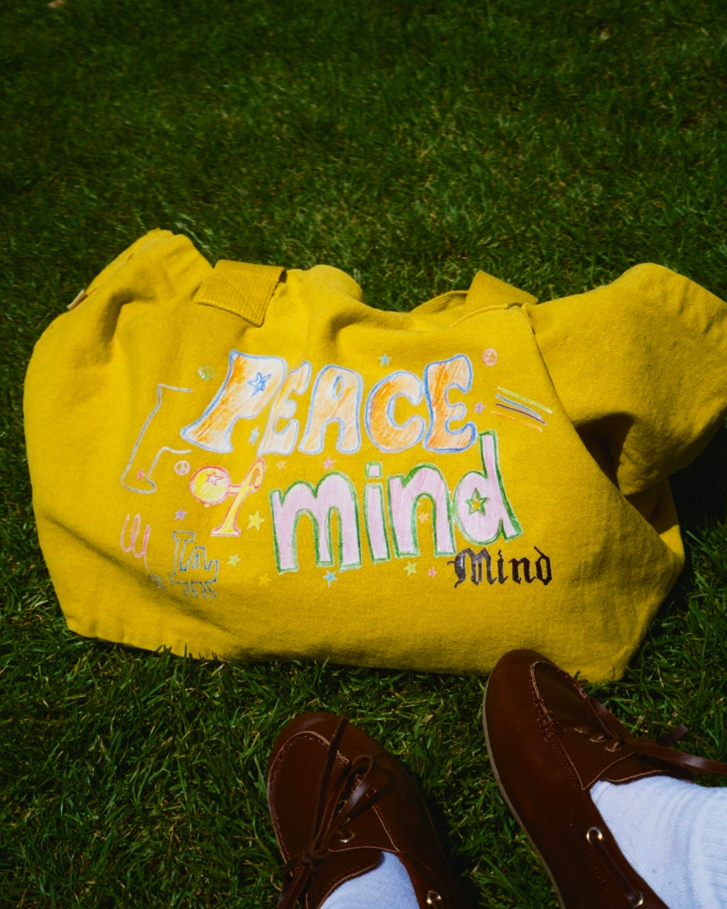 Peace Of Mind Drawing Essential Tote