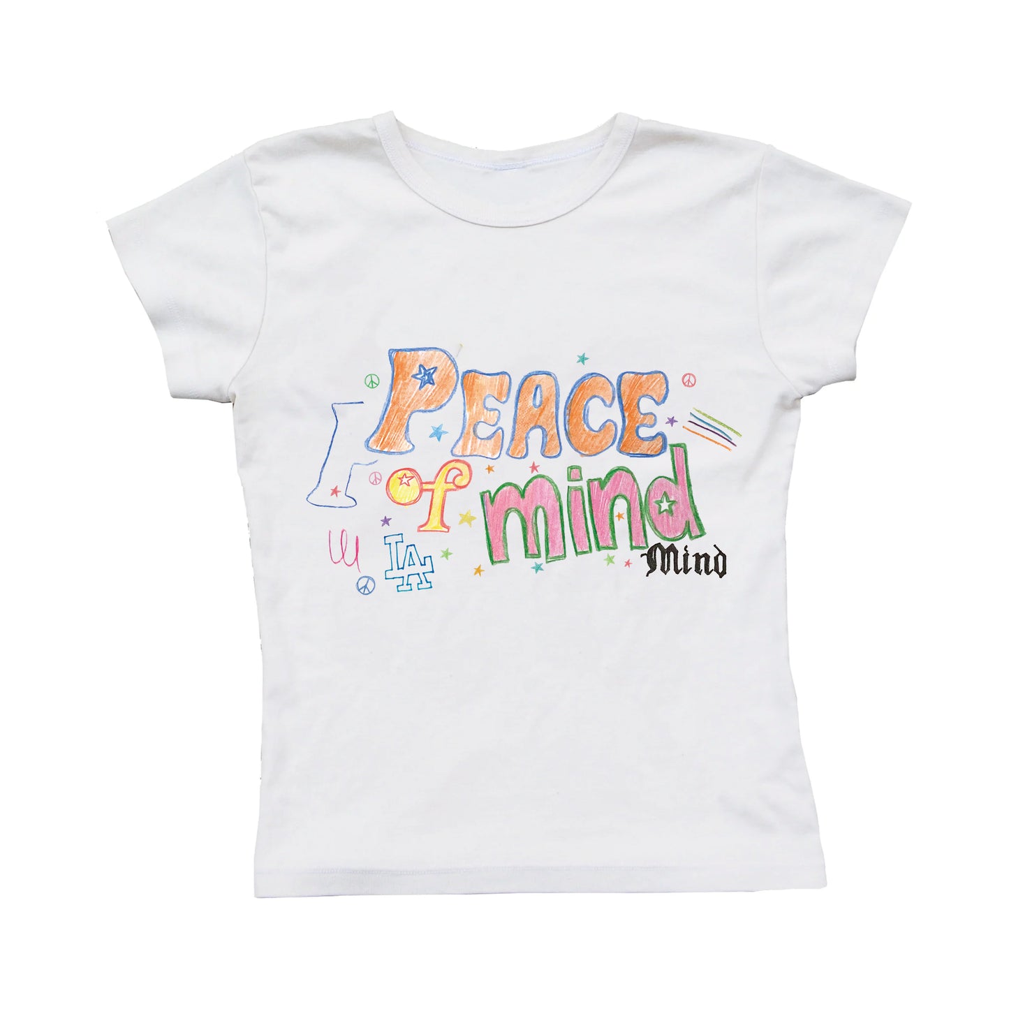 Peace Of Mind Drawing Mini Tee