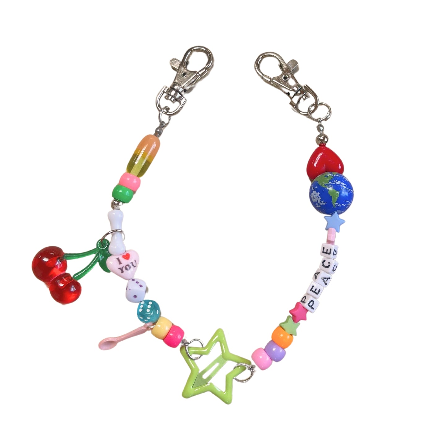 Peace Bag Charm - B