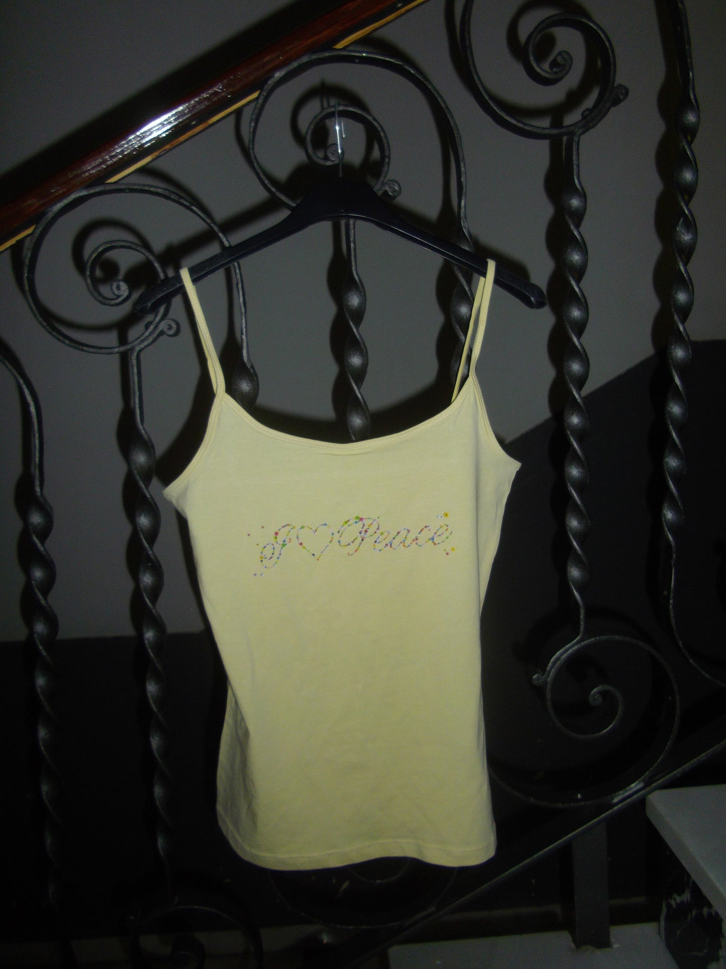 I♡Peace Gem Printed Cami