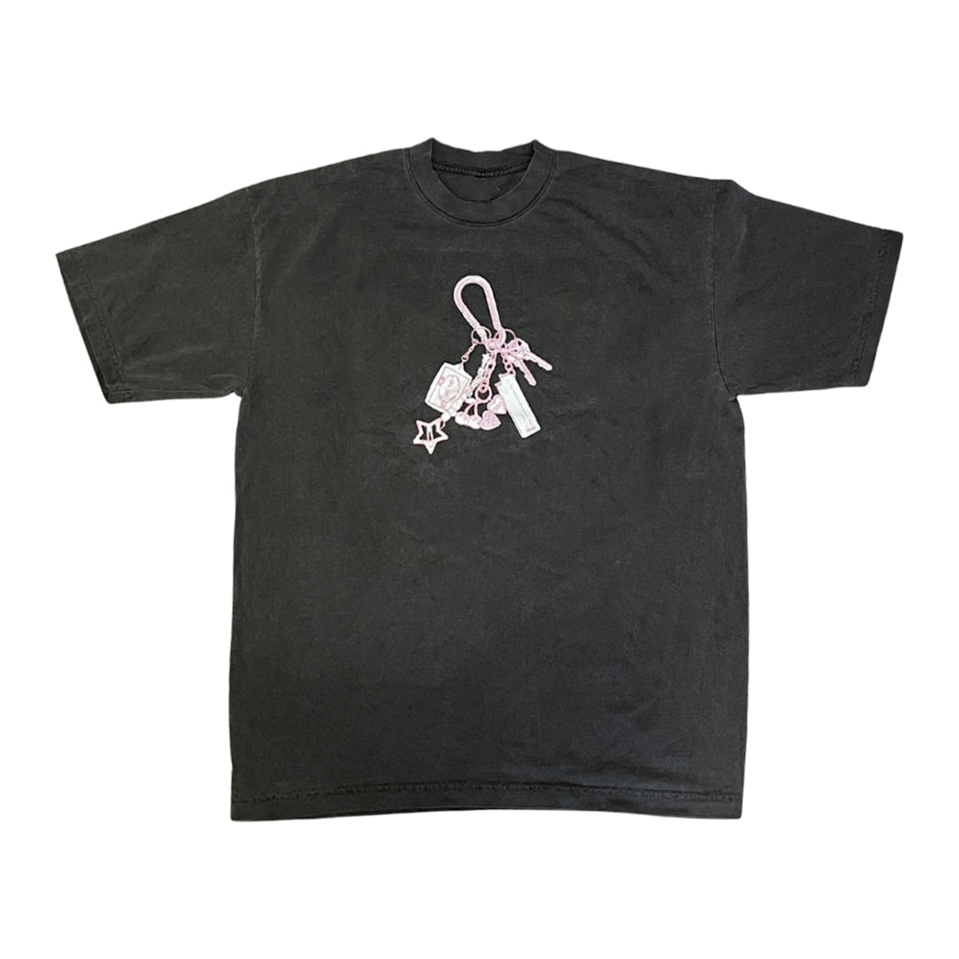 Peace Carabiner Key Chain Tee