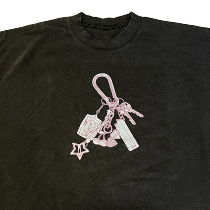 Peace Carabiner Key Chain Tee