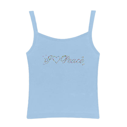 I♡Peace Gem Printed Cami