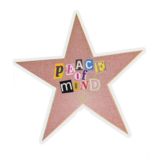 Hollywood Star Sticker