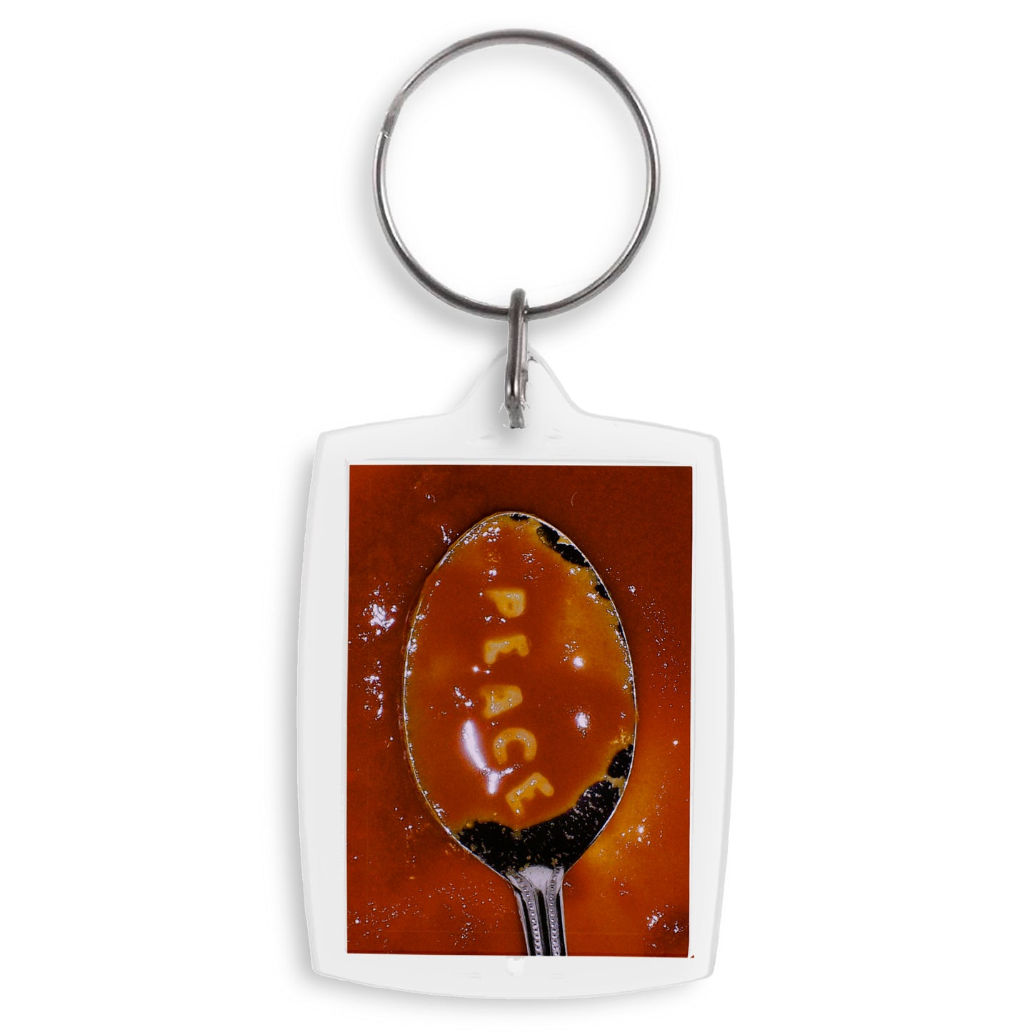 Spoonful of Peace Acrylic Key Chain