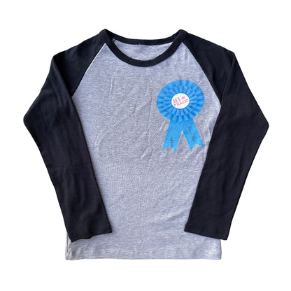 Rosette Raglan Long Sleeve