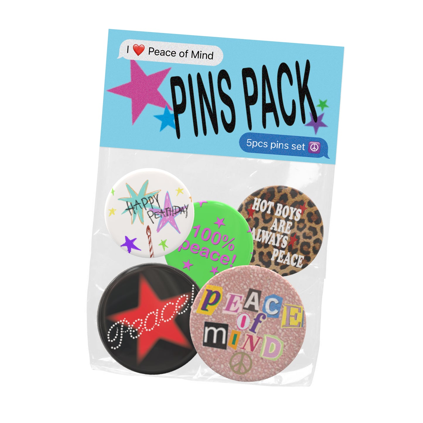 Peace Pins Pack