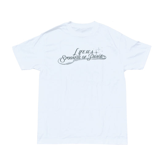 Life is a Spoonful of Peace Cropped Tee